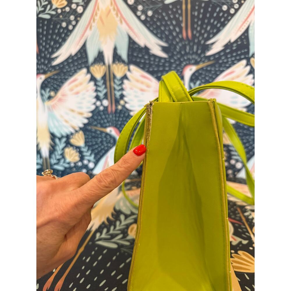 Telfar highlighter yellow bag. Small size - Picture 3 of 9